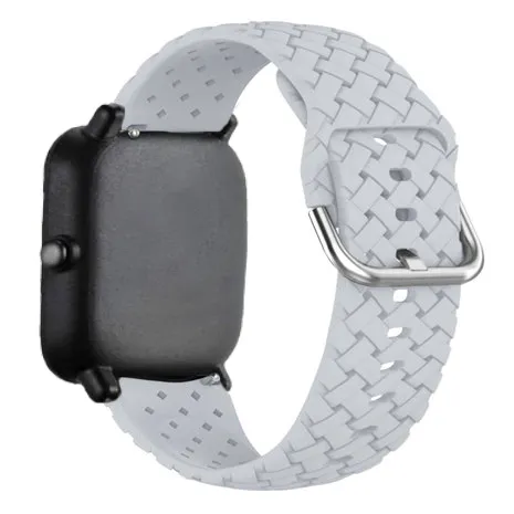 #1 Best Seller: Amazfit GTS 2 Braided Silicone Strap (Grey)  Stylish & Comfortable