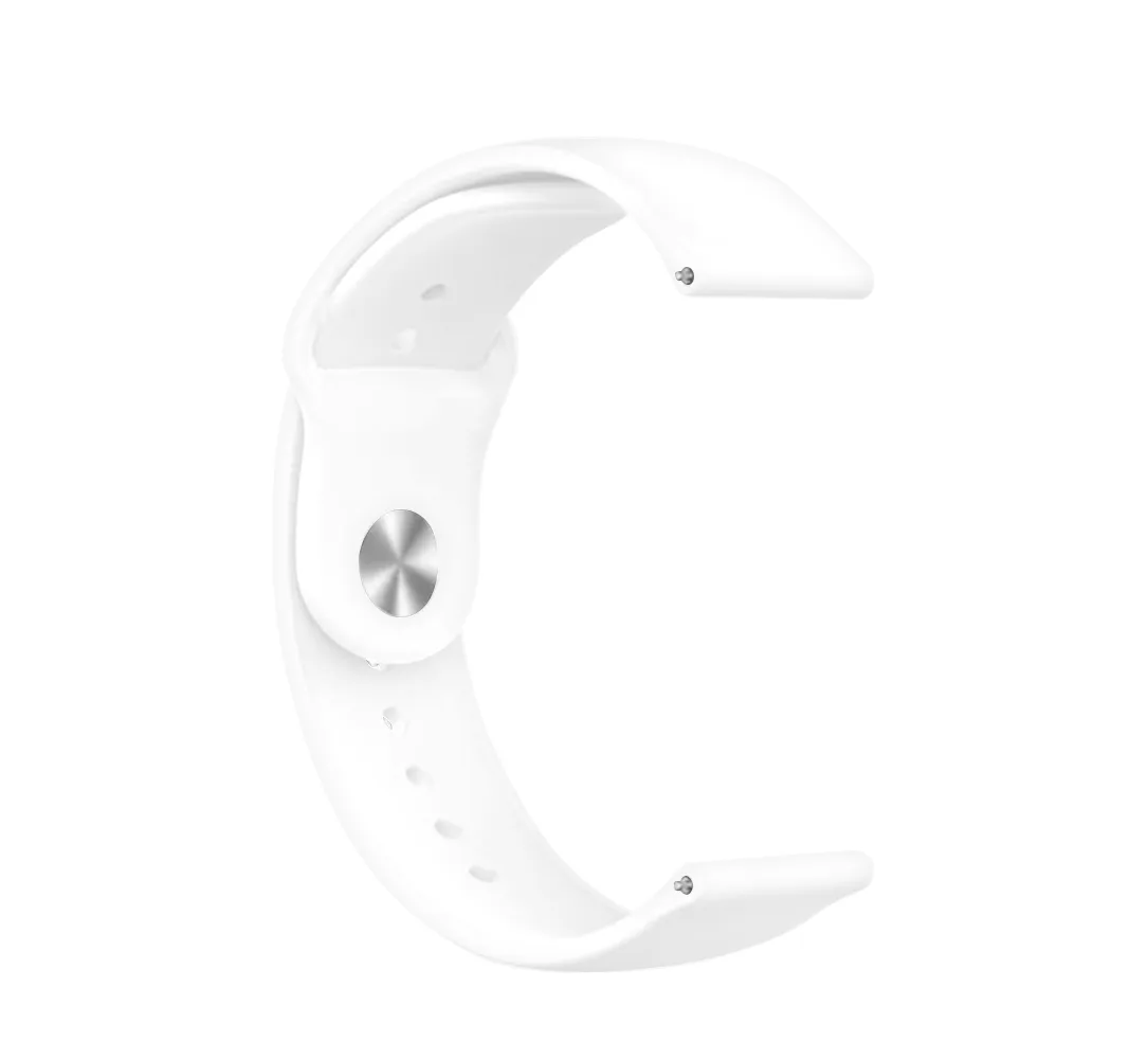 #1 Best Seller: Amazfit GTS 2 Fluorescent Silicone Strap (White)  Limited Availability!