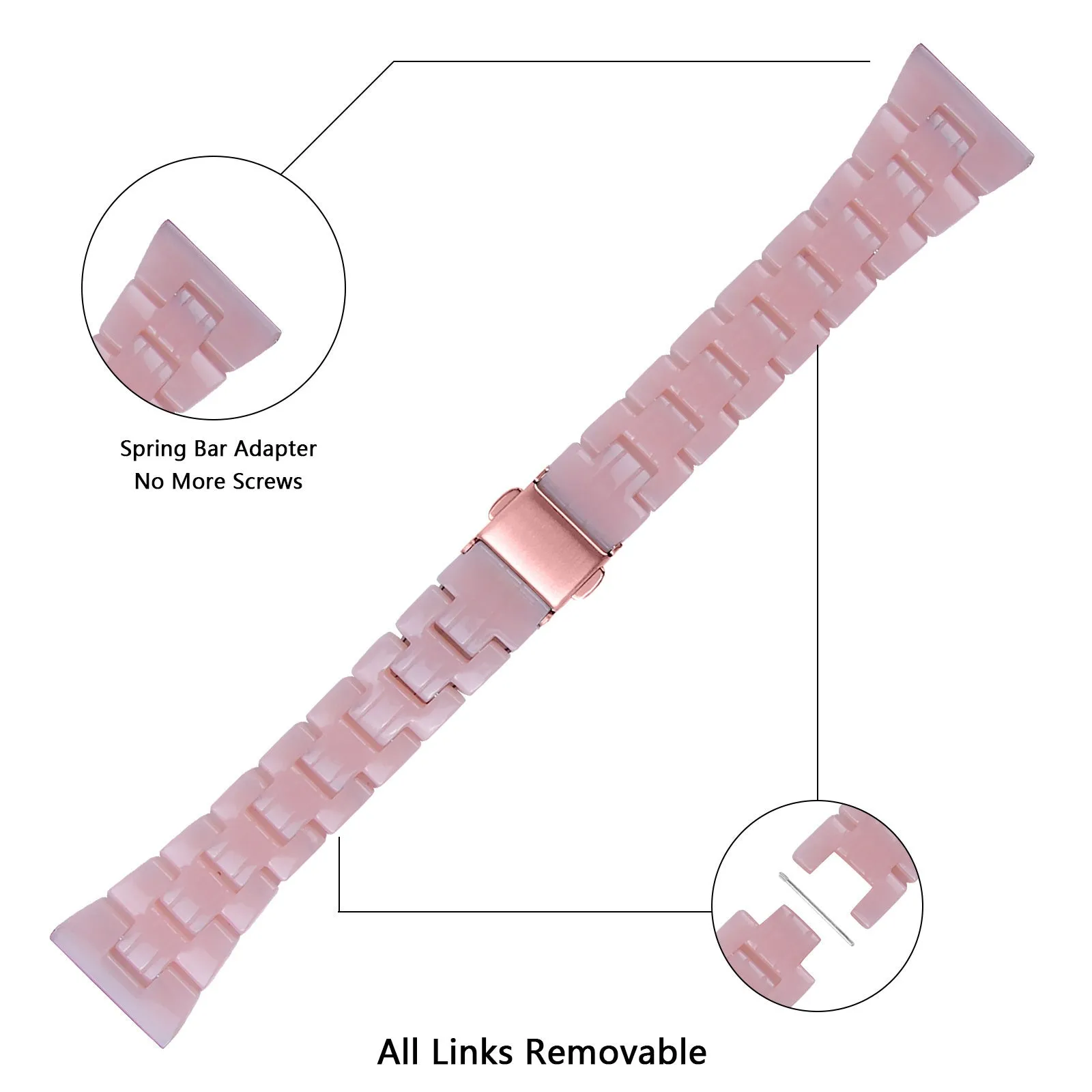 #1 Best Seller: Amazfit GTS 2 Resin Strap (Pink)  Almost Gone!