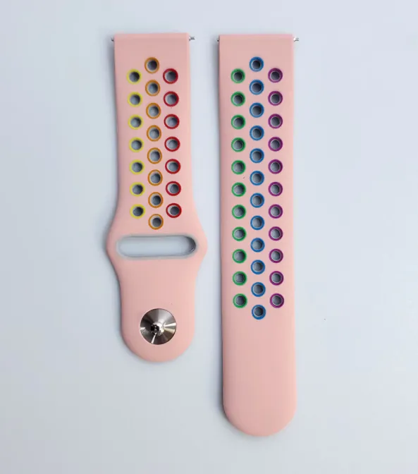 #1 Best Seller: Amazfit GTS 2 Sport Strap (Pink/Multicoloured)  Almost Gone!