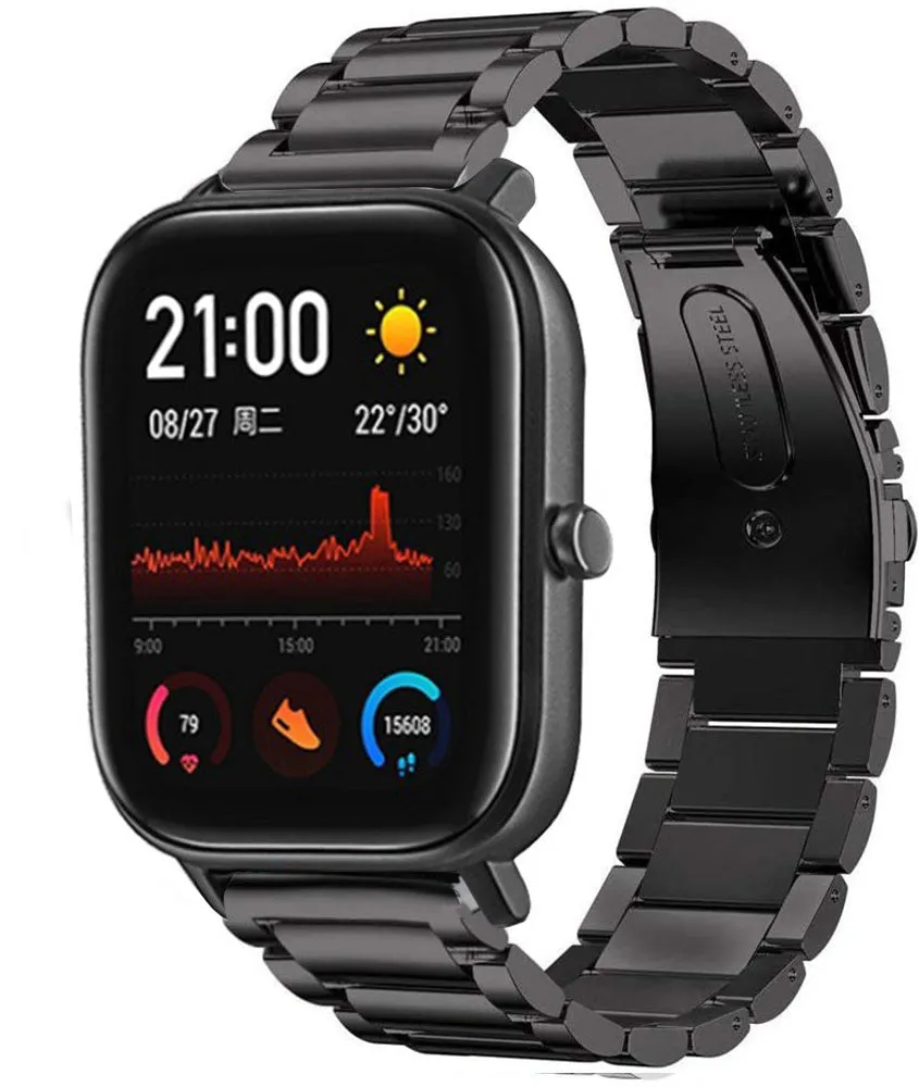 #1 Best Seller: Amazfit GTS Titanium Strap (Black)  Dont Miss Out!