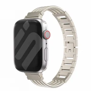 #1 Best Seller: Apple Watch 'Bracelet' Strap (Starlight)  Ends Soon!
