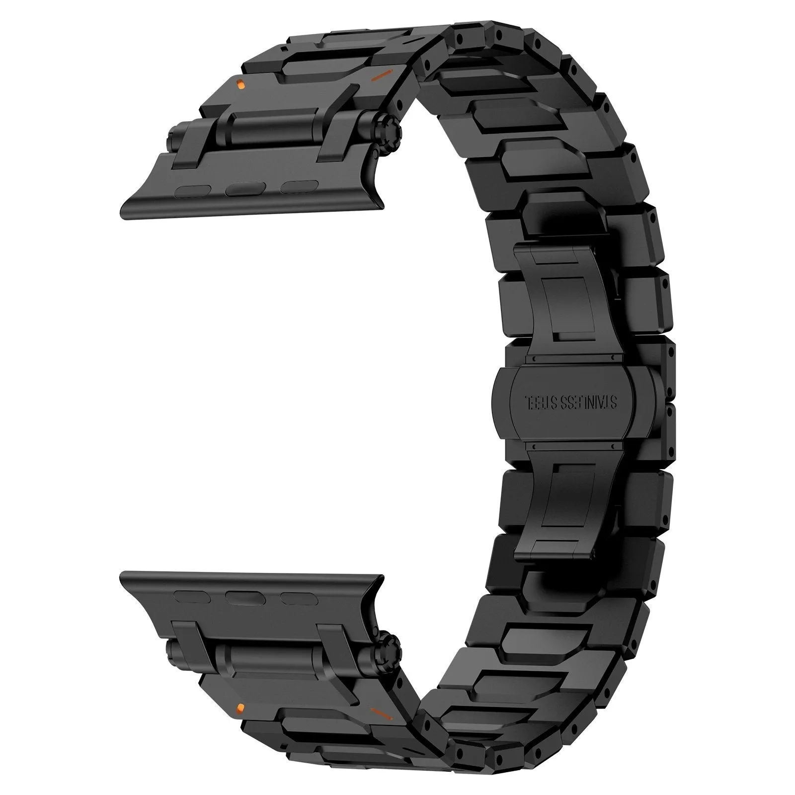 #1 Best Seller: Apple Watch 'Explorer' Premium Steel Strap (Black)  Almost Gone!