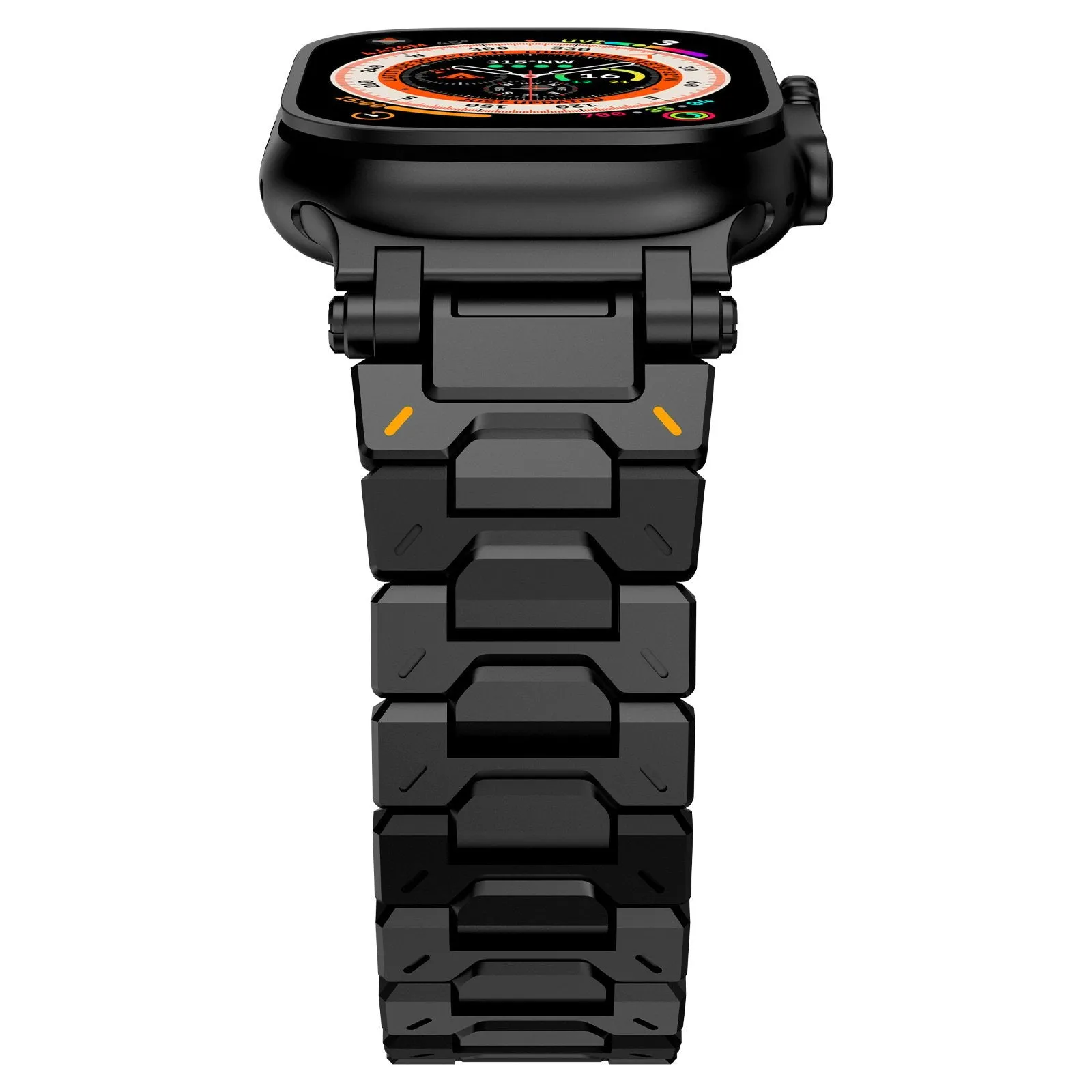 #1 Best Seller: Apple Watch 'Explorer' Premium Steel Strap (Black)  Almost Gone!