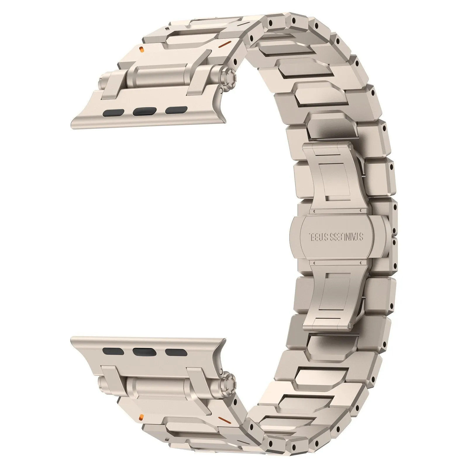 #1 Best Seller: Apple Watch 'Explorer' Premium Steel Strap (Titanium)  Going Fast!