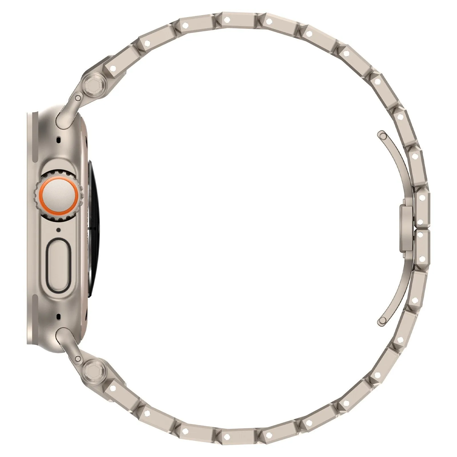 #1 Best Seller: Apple Watch 'Explorer' Premium Steel Strap (Titanium)  Going Fast!