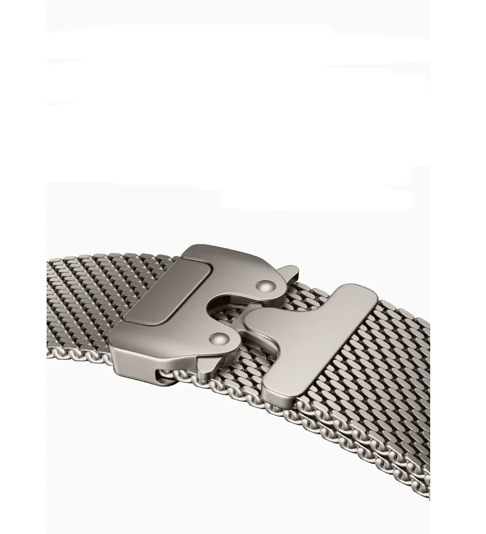 #1 Best Seller: Apple Watch Modern Milanese Strap (Titanium)  Last Few Pieces!