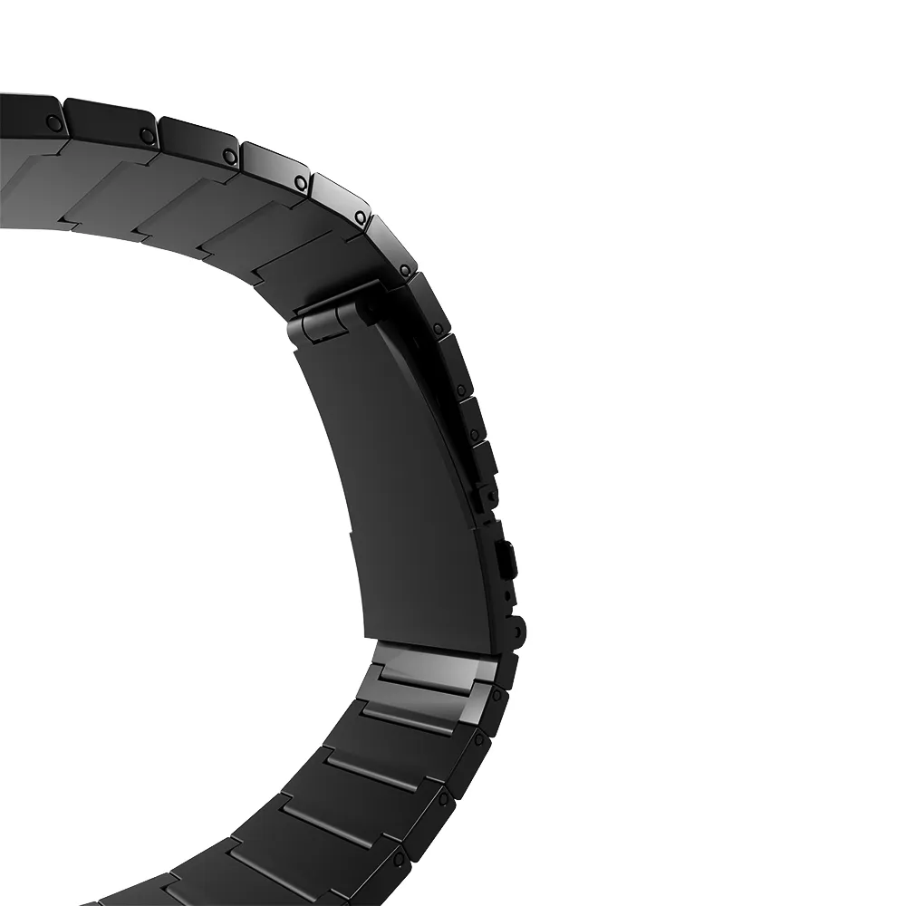 #1 Best Seller: Apple Watch Premium Titanium Strap (Black)  Stylish & Comfortable