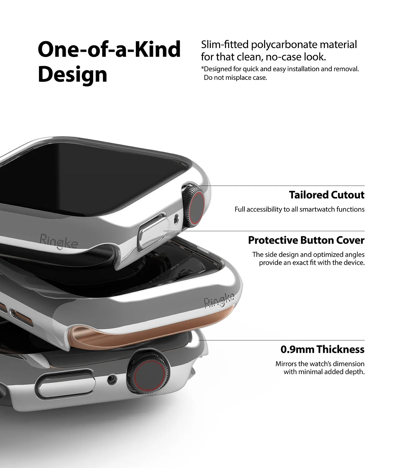 #1 Best Seller: Apple Watch Series 6 / SE / 5 / 4 (44mm) Case | Slim  Almost Sold Out!