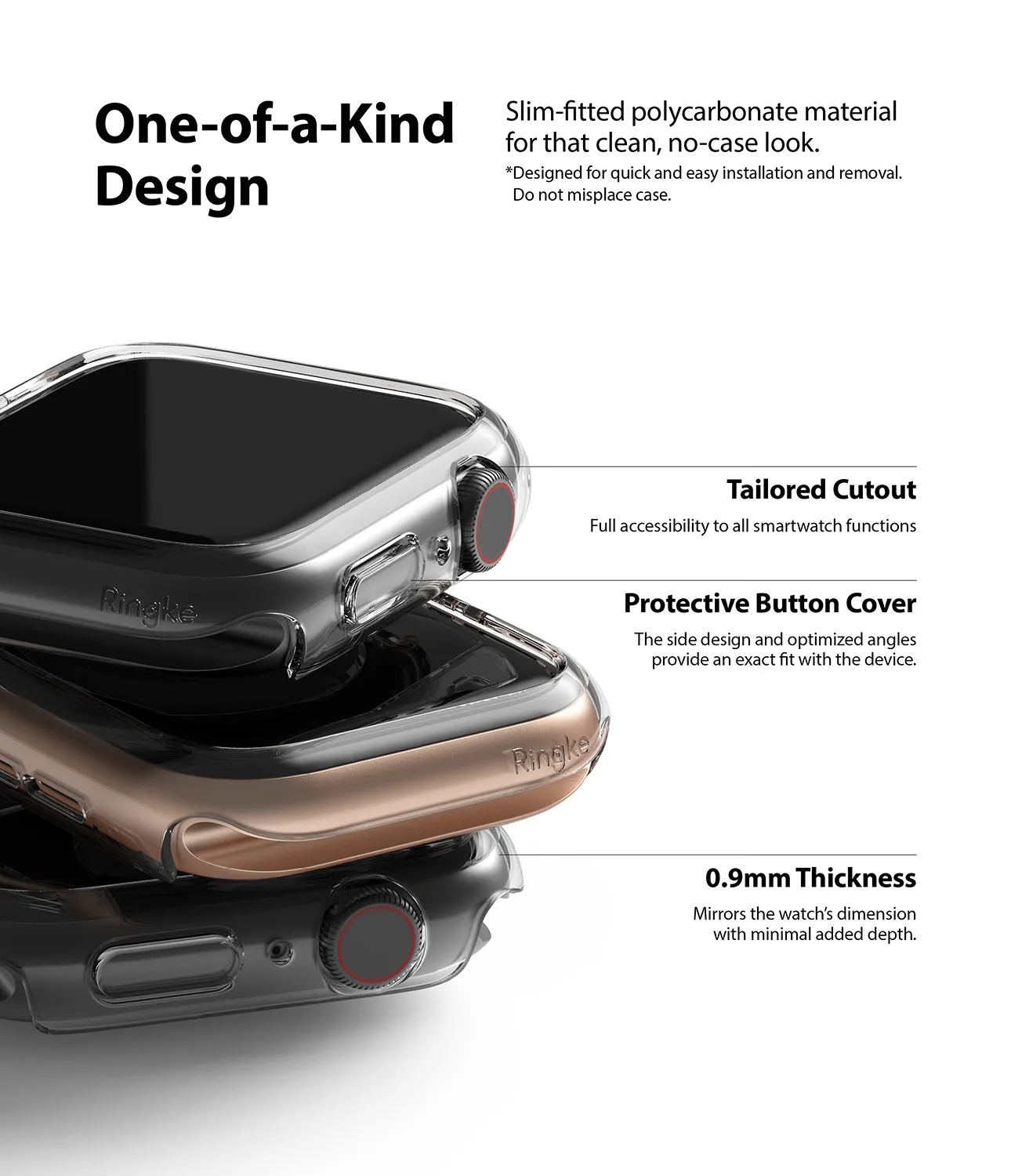 #1 Best Seller: Apple Watch Series 6 / SE / 5 / 4 (44mm) Case | Slim  Almost Sold Out!