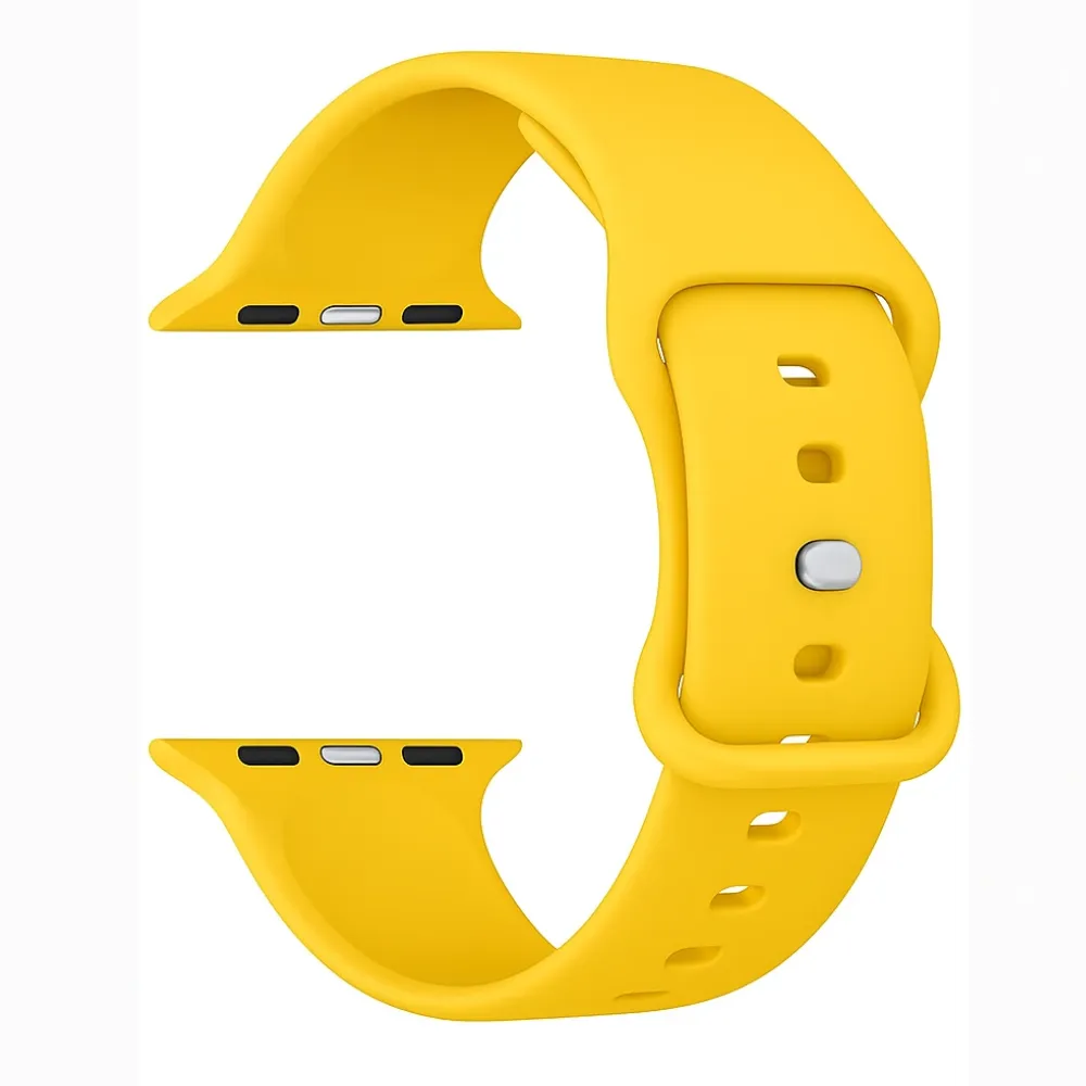 #1 Best Seller: Apple Watch Silicone Strap Classic (Yellow)  Last Few Pieces!