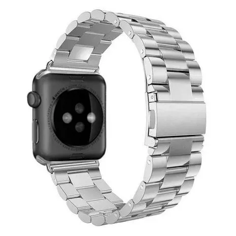 #1 Best Seller: Apple Watch Steel Strap (Silver)  Limited Stock!