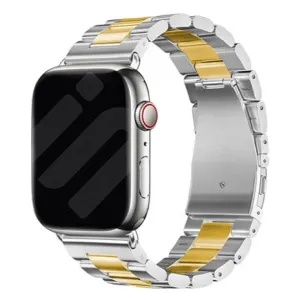 #1 Best Seller: Apple Watch Steel Strap (Silver/Gold)  Limited Stock!