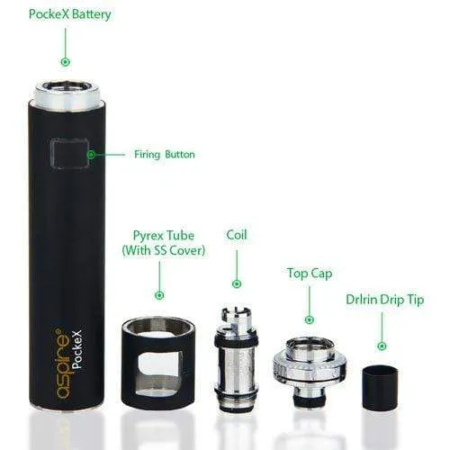 #1 Best Seller: Aspire PockeX AIO Starter Kit  Stylish & Comfortable
