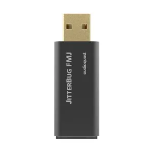#1 Best Seller: AudioQuest JitterBug - FMJ (Full Metal Jacket) - Data & Power Noise-Filter  Limited Availability!
