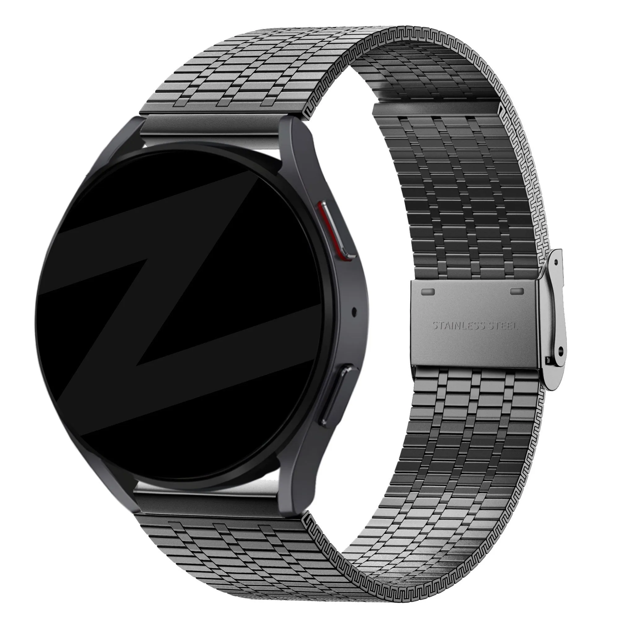 #1 Best Seller: Bandz Amazfit GTS 2 Adjustable Steel Strap (Black)  Ends Soon!