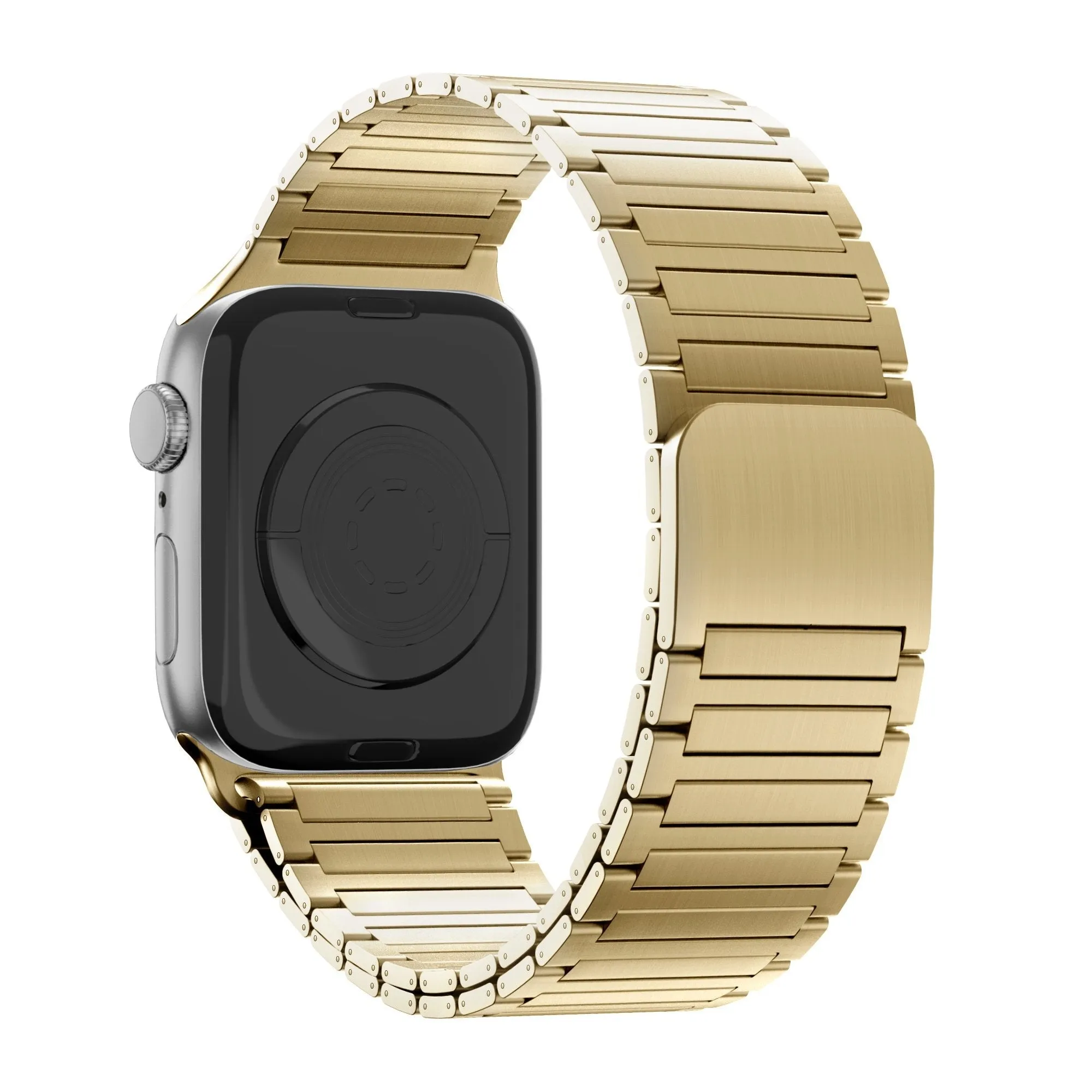#1 Best Seller: Bandz Apple Watch Magnetic Steel Strap 'Deluxe' (Gold)  Almost Sold Out!
