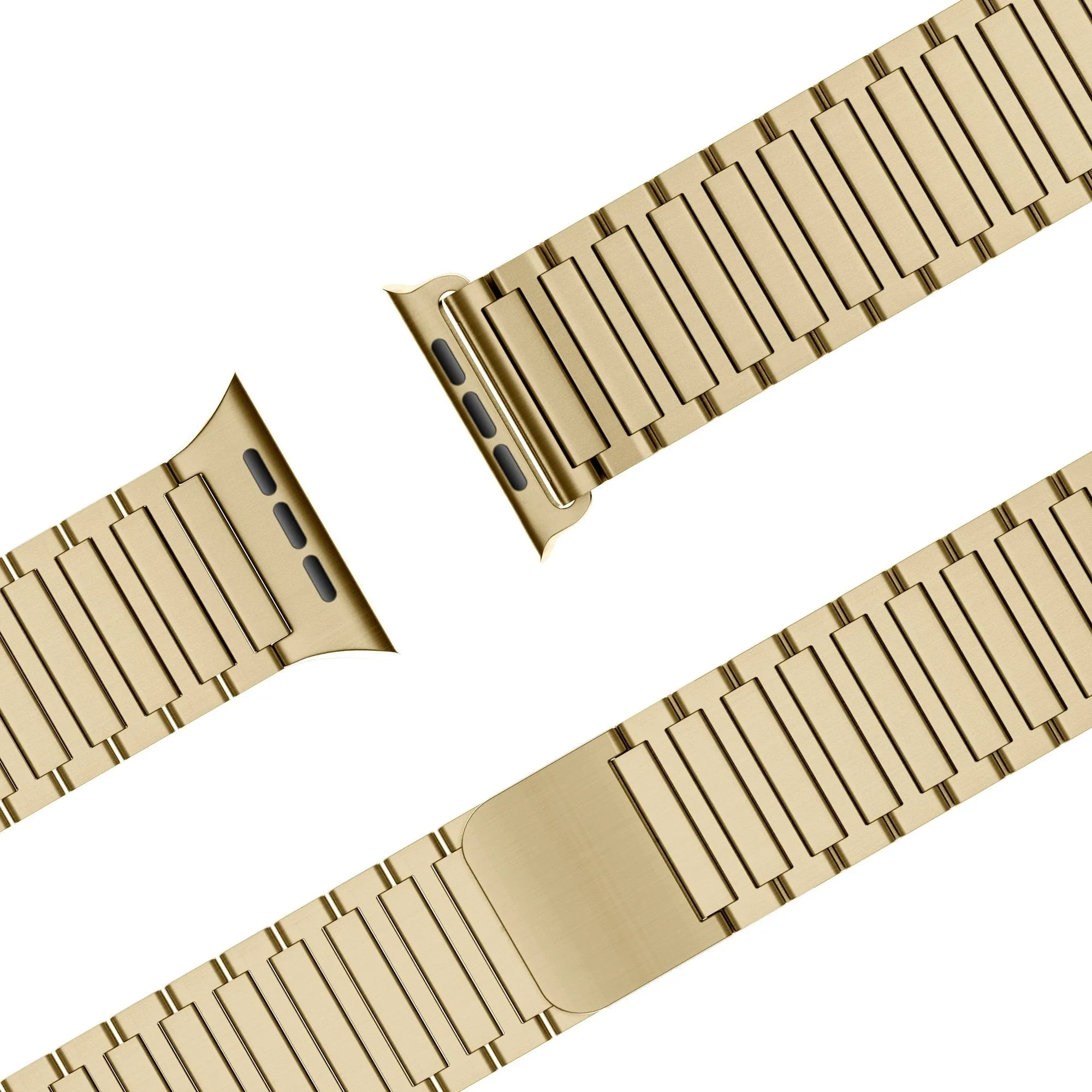 #1 Best Seller: Bandz Apple Watch Magnetic Steel Strap 'Deluxe' (Gold)  Almost Sold Out!