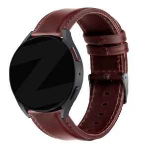 #1 Best Seller: Bandz Huawei Watch 4 (Pro) Leather Strap 'Classic' (Dark Brown)  Stylish & Comfortable