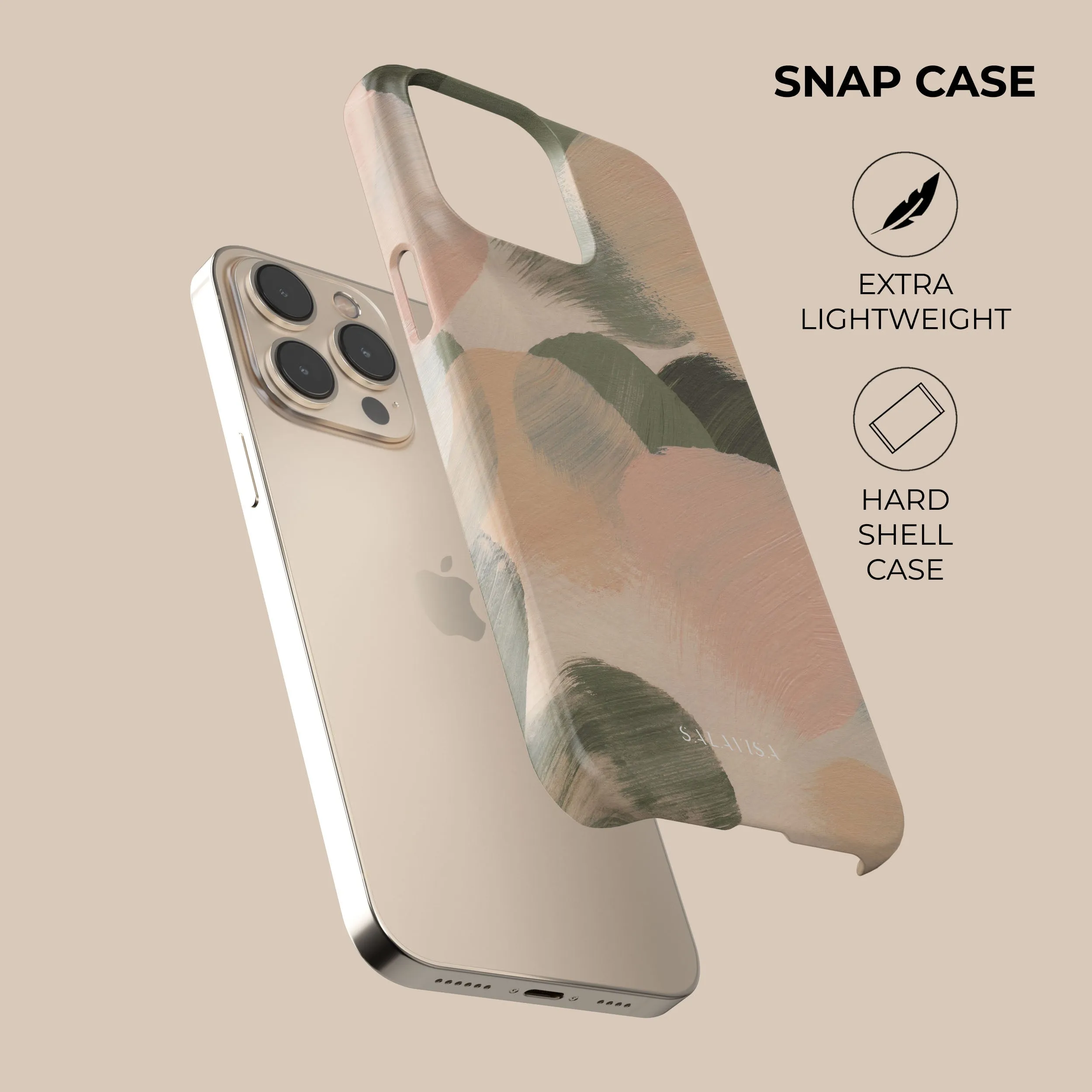 #1 Best Seller: Beige Minimalistic Phone Case  Today Only!