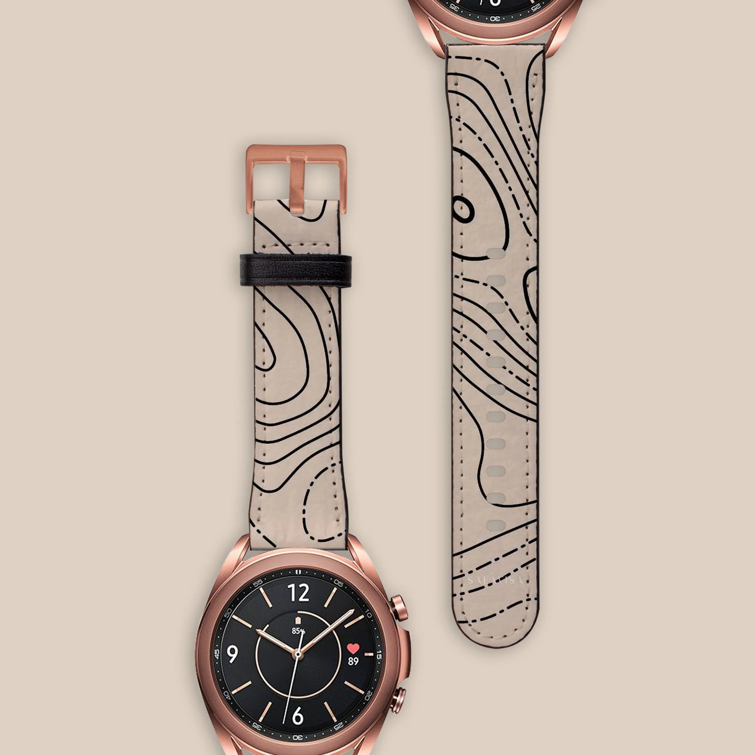 #1 Best Seller: Beige Terrain Galaxy Watch Band  Limited Release!