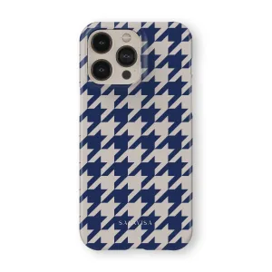 #1 Best Seller: Blue Houndstooth Phone Case  Last Chance!