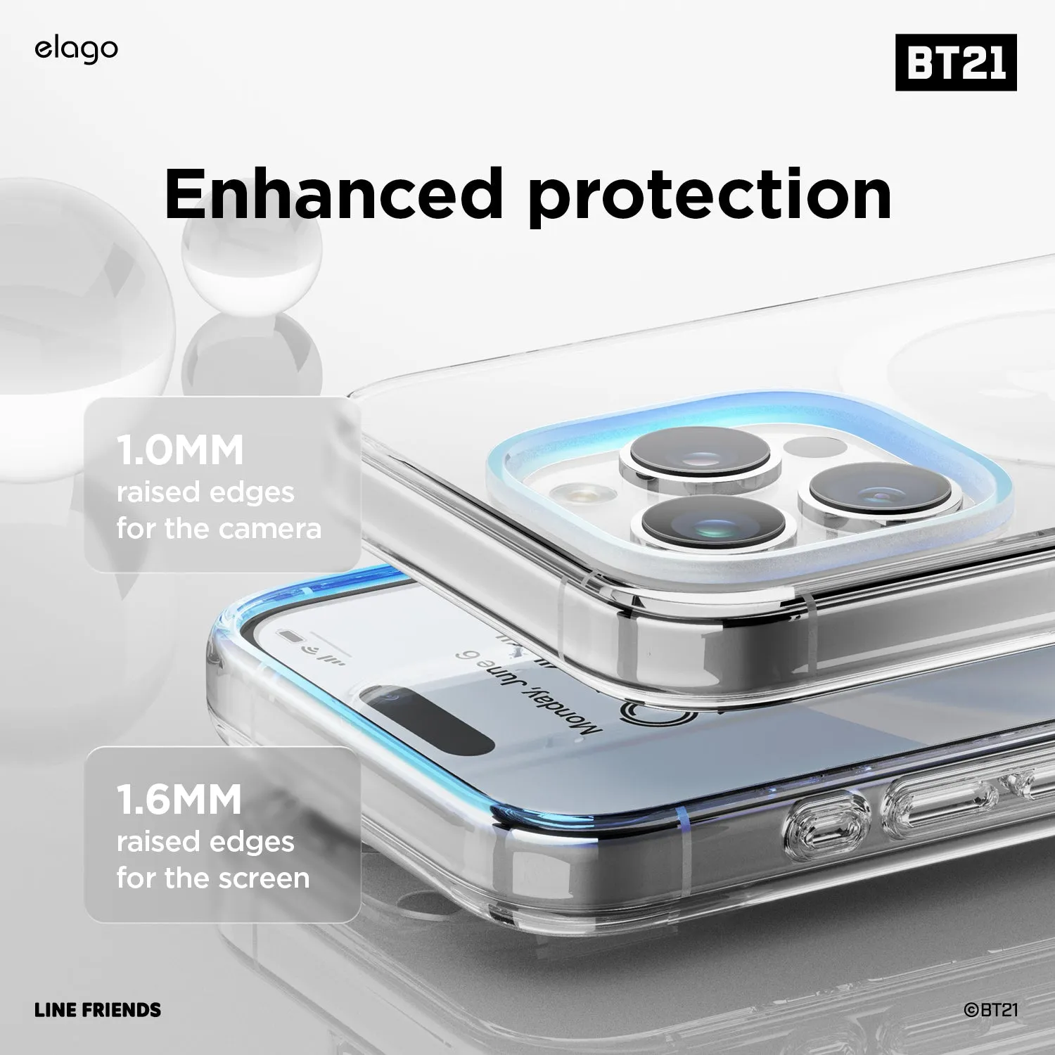 #1 Best Seller: BT21 elago RJ FOODIE MagSafe Hybrid Case for iPhone 15 Pro Max  Going Fast!