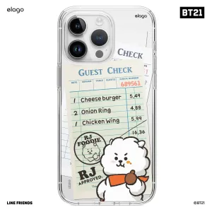 #1 Best Seller: BT21 elago RJ FOODIE MagSafe Hybrid Case for iPhone 15 Pro Max  Going Fast!