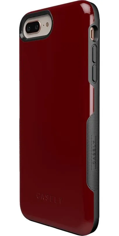 #1 Best Seller: Burgundy Red on Black | Ultra-Protective Bold Case  Limited Availability!