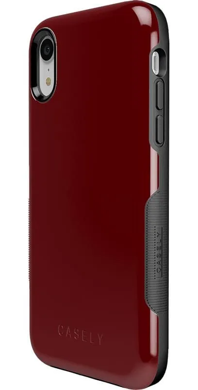 #1 Best Seller: Burgundy Red on Black | Ultra-Protective Bold Case  Limited Availability!