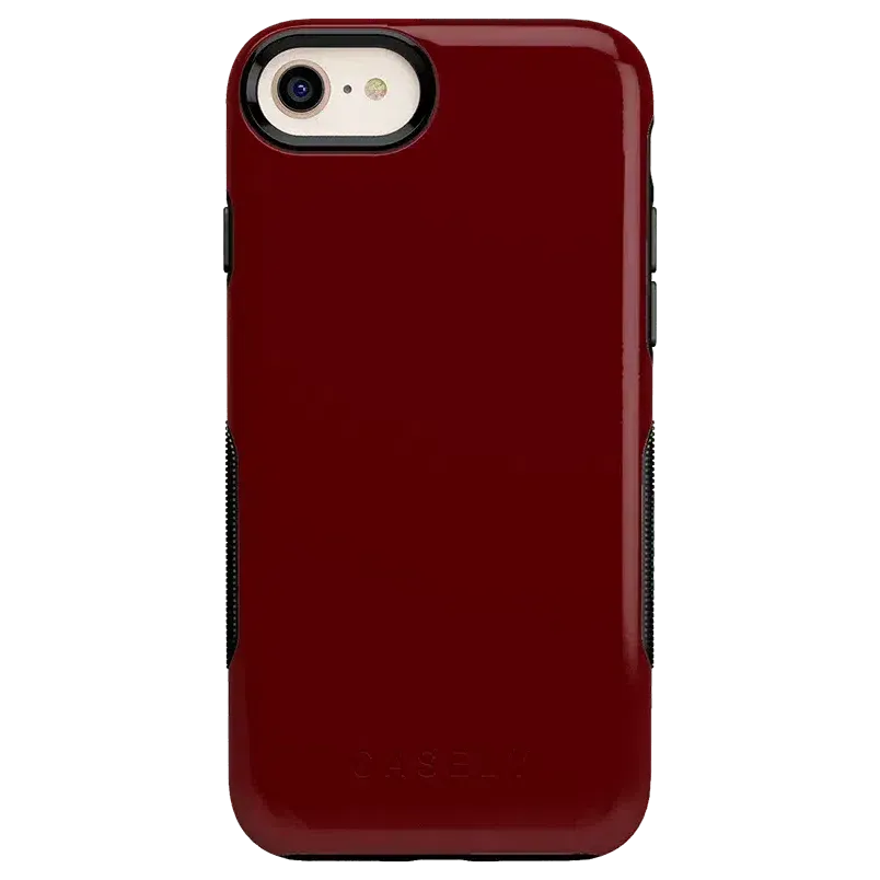 #1 Best Seller: Burgundy Red on Black | Ultra-Protective Bold Case  Limited Availability!