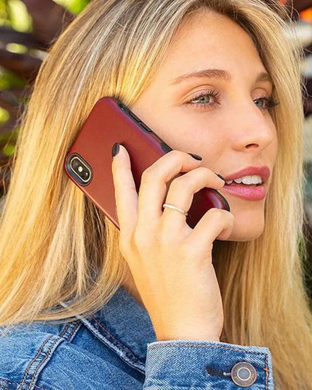 #1 Best Seller: Burgundy Red on Black | Ultra-Protective Bold Case  Limited Availability!