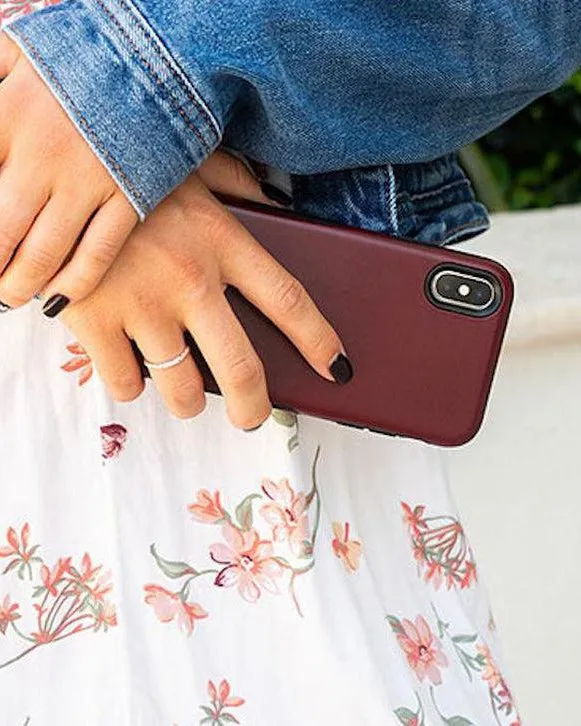 #1 Best Seller: Burgundy Red on Black | Ultra-Protective Bold Case  Limited Availability!