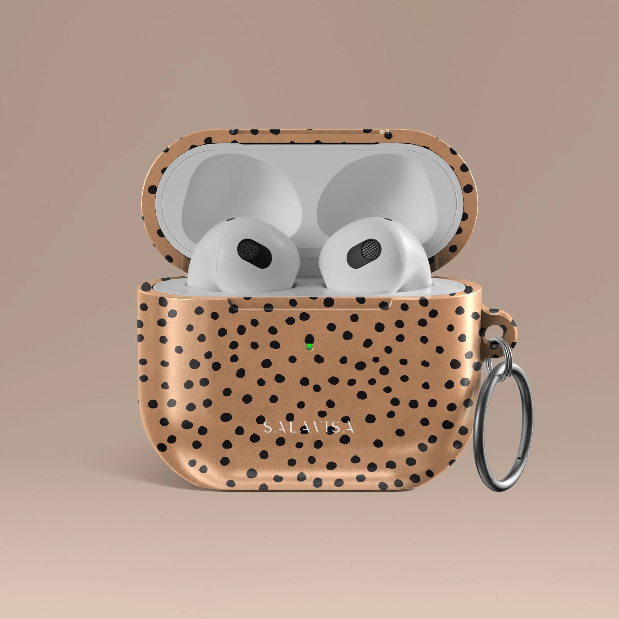 #1 Best Seller: Burnt Orange Polka Dots AirPods Case  Going Fast!