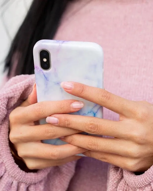 #1 Best Seller: Cotton Candy | Blue & Purple Marble Case  Going Fast!
