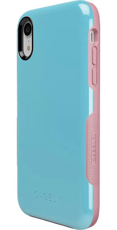 #1 Best Seller: Cotton Candy Electric Blue on Pink | Ultra-Protective Bold Case  Stylish & Comfortable