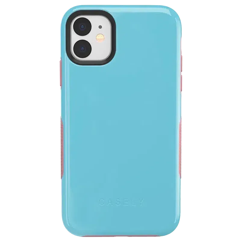 #1 Best Seller: Cotton Candy Electric Blue on Pink | Ultra-Protective Bold Case  Stylish & Comfortable