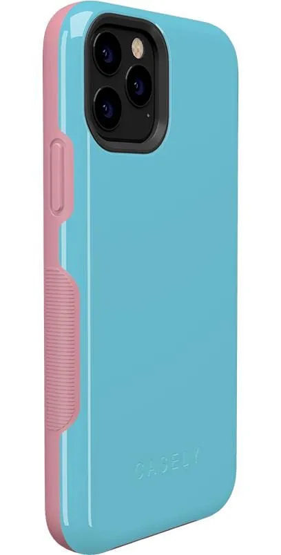 #1 Best Seller: Cotton Candy Electric Blue on Pink | Ultra-Protective Bold Case  Stylish & Comfortable