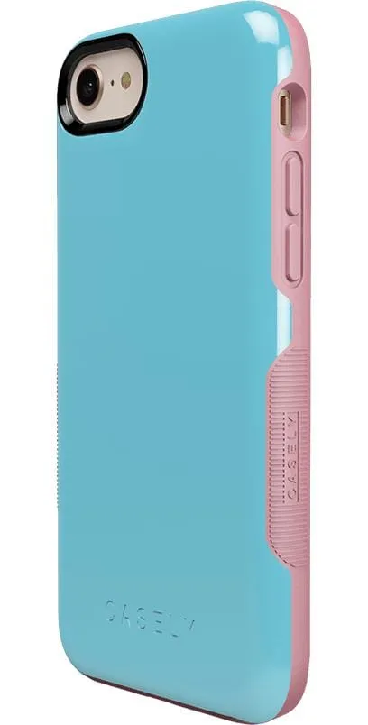 #1 Best Seller: Cotton Candy Electric Blue on Pink | Ultra-Protective Bold Case  Stylish & Comfortable
