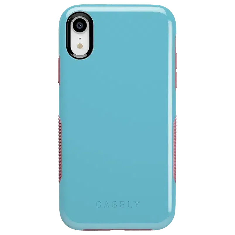 #1 Best Seller: Cotton Candy Electric Blue on Pink | Ultra-Protective Bold Case  Stylish & Comfortable