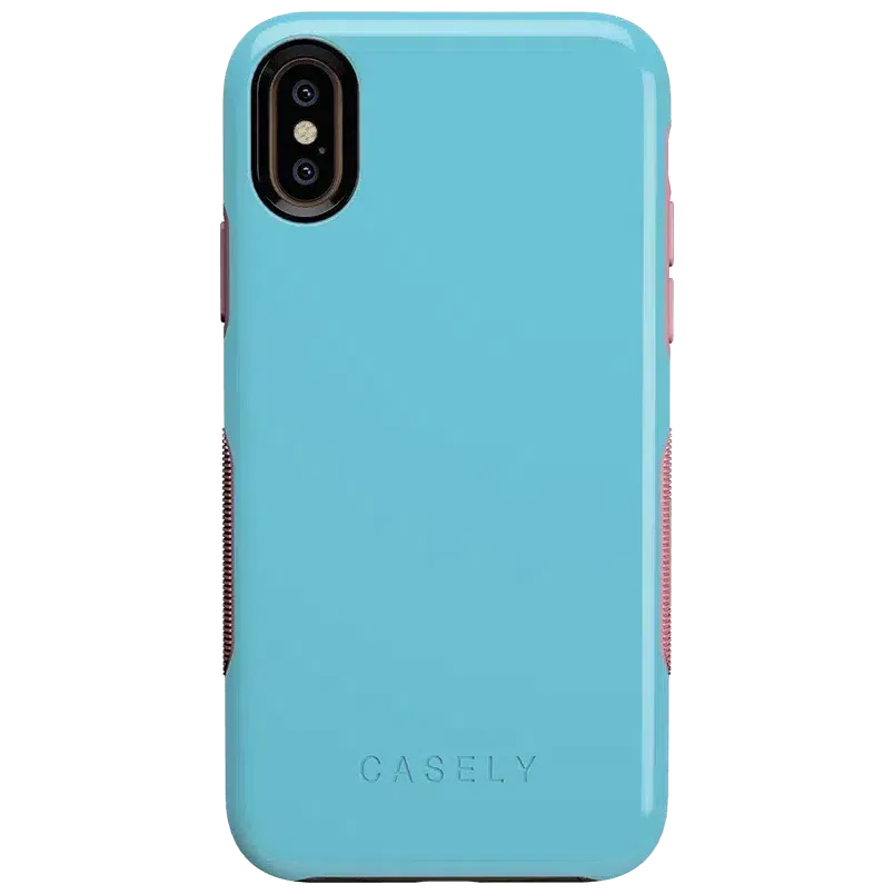 #1 Best Seller: Cotton Candy Electric Blue on Pink | Ultra-Protective Bold Case  Stylish & Comfortable