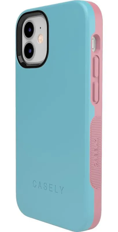 #1 Best Seller: Cotton Candy Electric Blue on Pink | Ultra-Protective Bold Case  Stylish & Comfortable