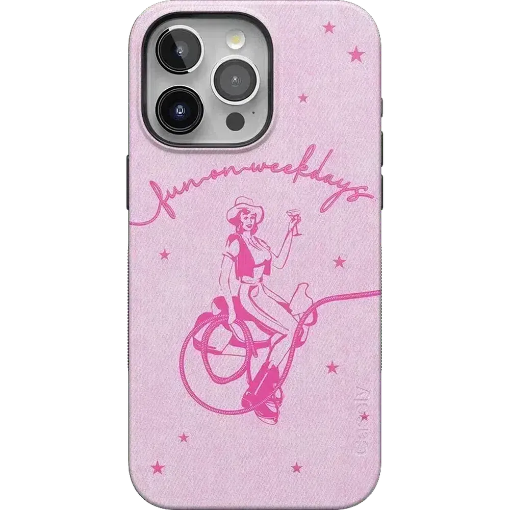 #1 Best Seller: Denim Cowgirl | Fun on Weekdays Case  Stylish & Comfortable