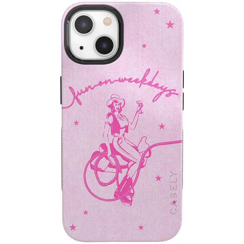 #1 Best Seller: Denim Cowgirl | Fun on Weekdays Case  Stylish & Comfortable
