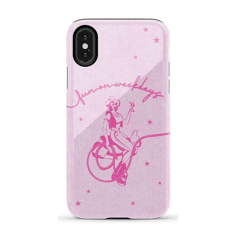 #1 Best Seller: Denim Cowgirl | Fun on Weekdays Case  Stylish & Comfortable
