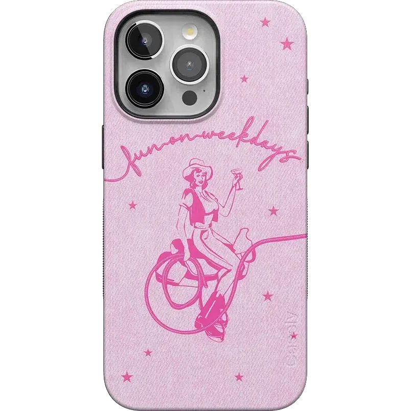 #1 Best Seller: Denim Cowgirl | Fun on Weekdays Case  Stylish & Comfortable