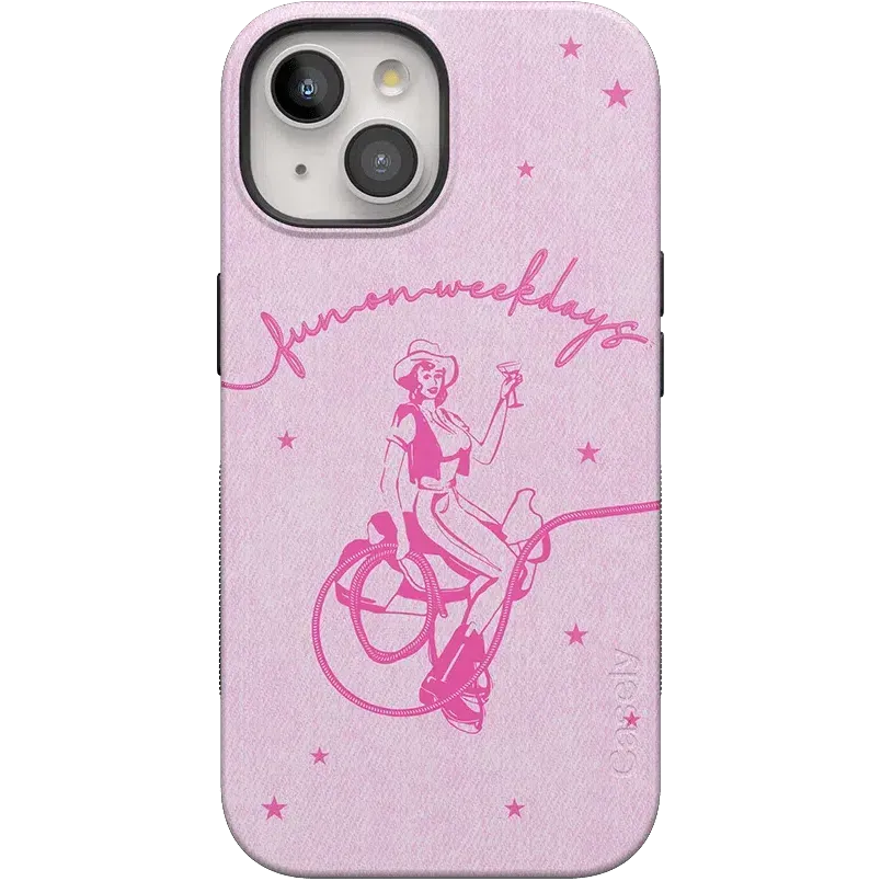 #1 Best Seller: Denim Cowgirl | Fun on Weekdays Case  Stylish & Comfortable