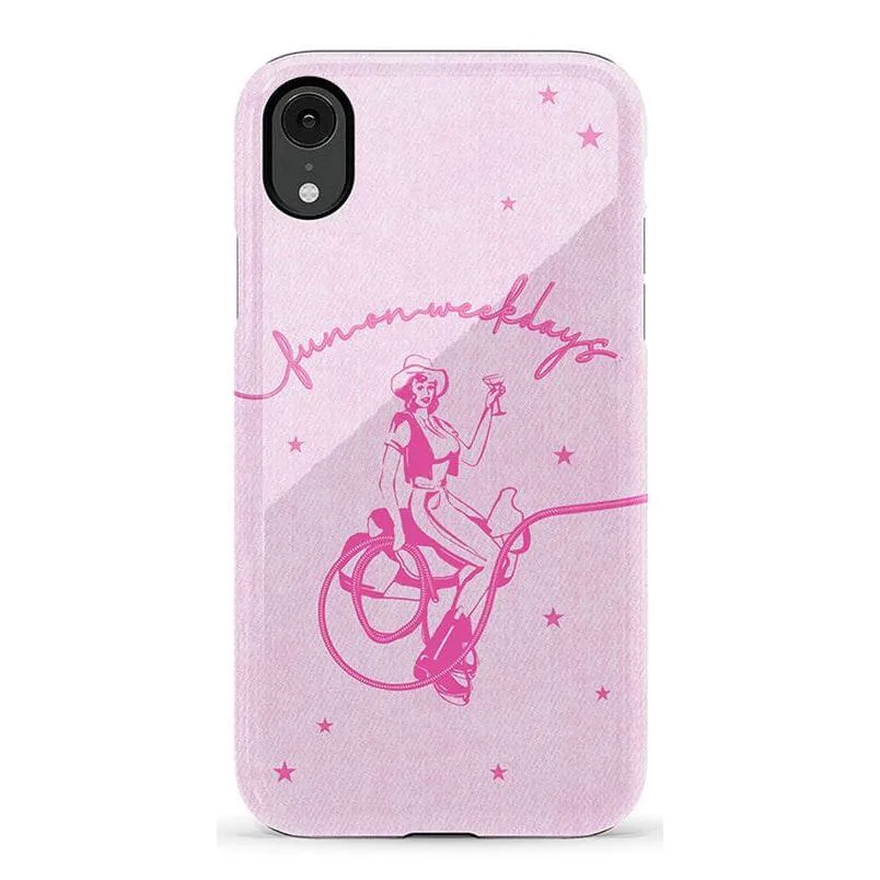 #1 Best Seller: Denim Cowgirl | Fun on Weekdays Case  Stylish & Comfortable
