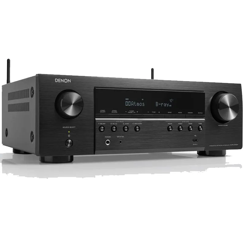 #1 Best Seller: Denon AVR-S760H 7.2ch 8K AV Receiver with 3D Audio, Voice Control and HEOS Built in (Each)  Last Few Pieces!