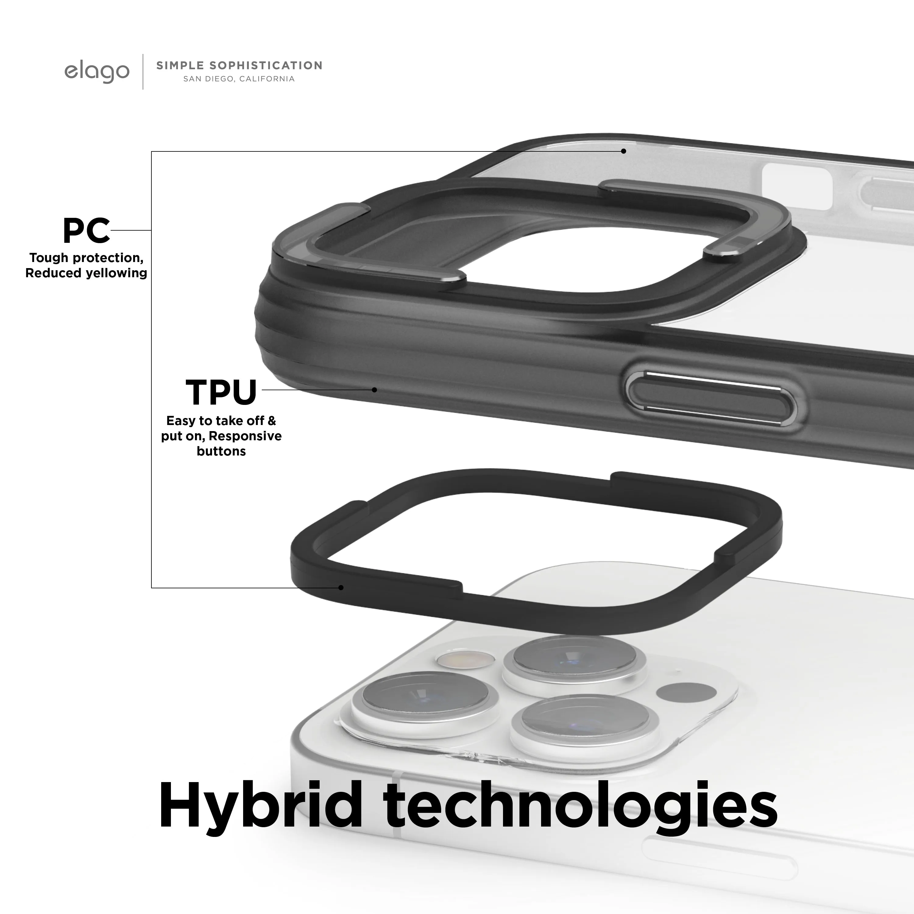 #1 Best Seller: Dual Case for iPhone 14 Pro  Stylish & Comfortable